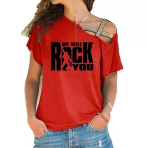 Queen We Will Rock You Shirt Band Concert T-shirt